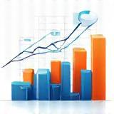 Icon or image representing data analytics charts and graphs
